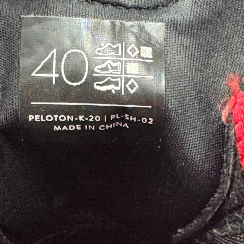 Peloton Cycling Shoes Mens 7 Womens 9 EU 40 Black PL-SH-02 Excellent Spin Shoes - Picture 6 of 16